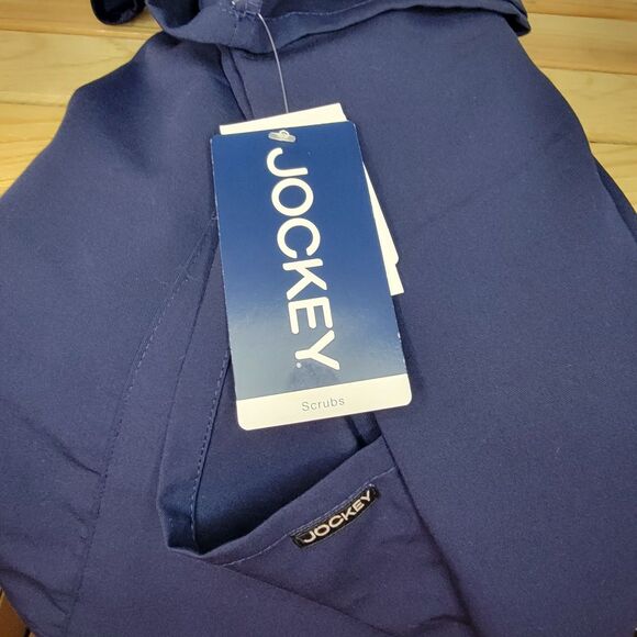 Jockey Scrub Top Unisex SS Navy - Size 3XL NWT - Picture 4 of 5